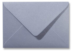 A5 envelop Metallic Zilver 15,6×22 cm