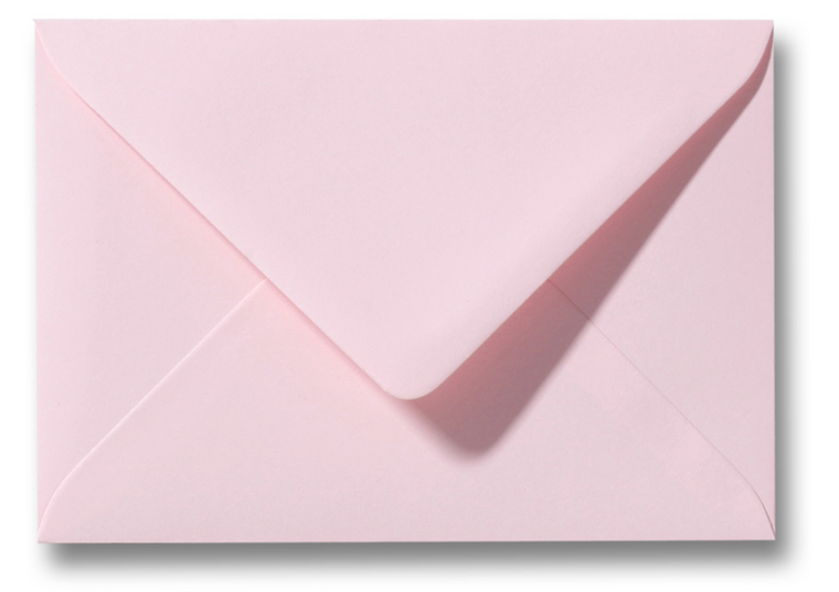 A6 Envelop Licht Roze 11x15,6 cm