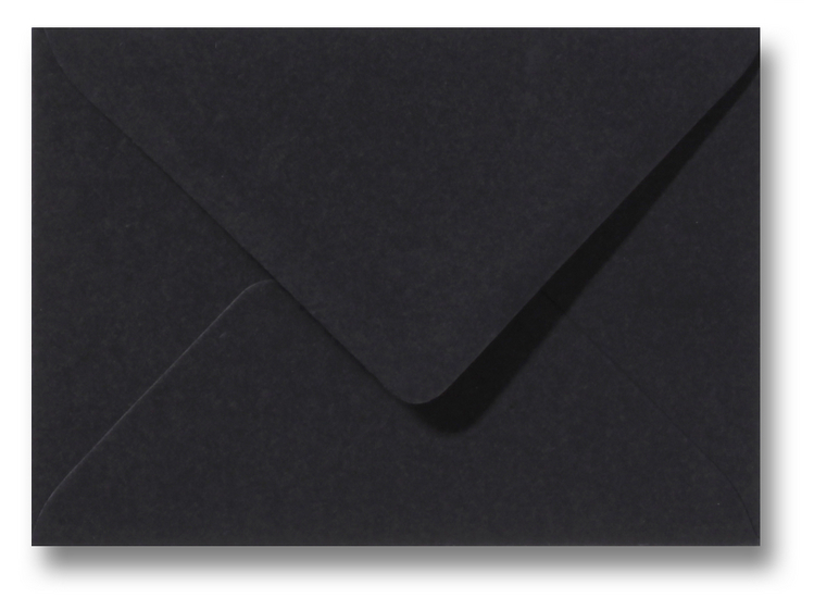 A6 Envelop Zwart 11x15,6 cm