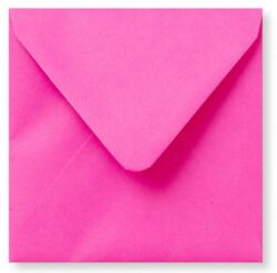 Envelop Knal Roze 12x12cm