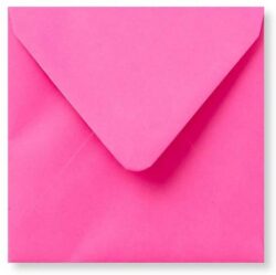 Envelop Knal Roze 14x14cm
