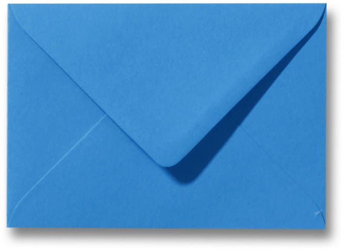 Envelop Blauw 13x18 cm