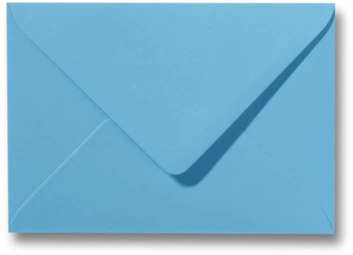 Envelop Oceaan Blauw 13x18 cm