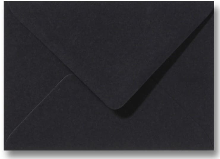Envelop Zwart 13x18 cm